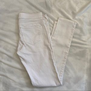 Hollister White Skinny Jeans